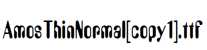 AmosThinNormal[copy1].ttf